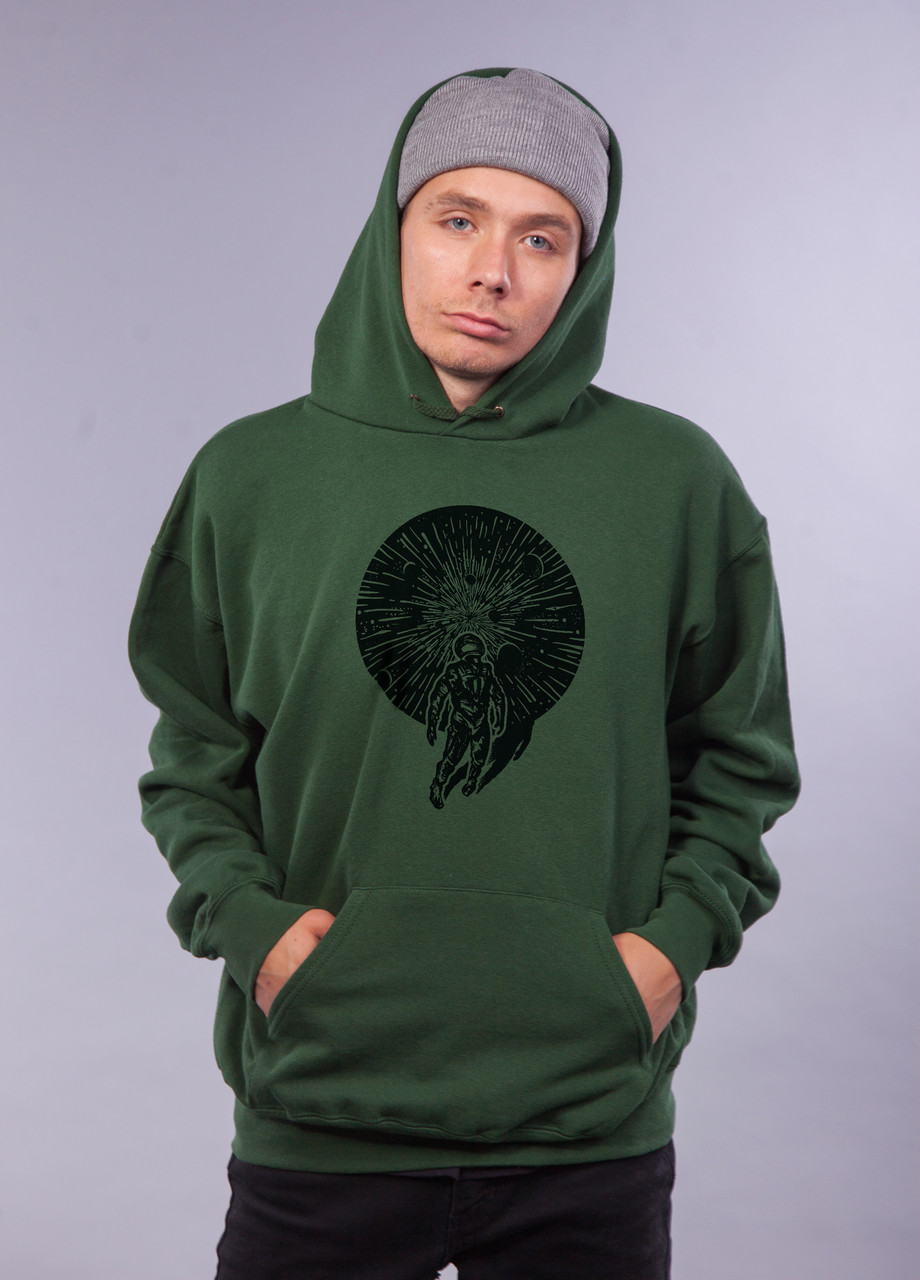 

Толстовка тёмно зелёная LOYS "Cosmit" XXL