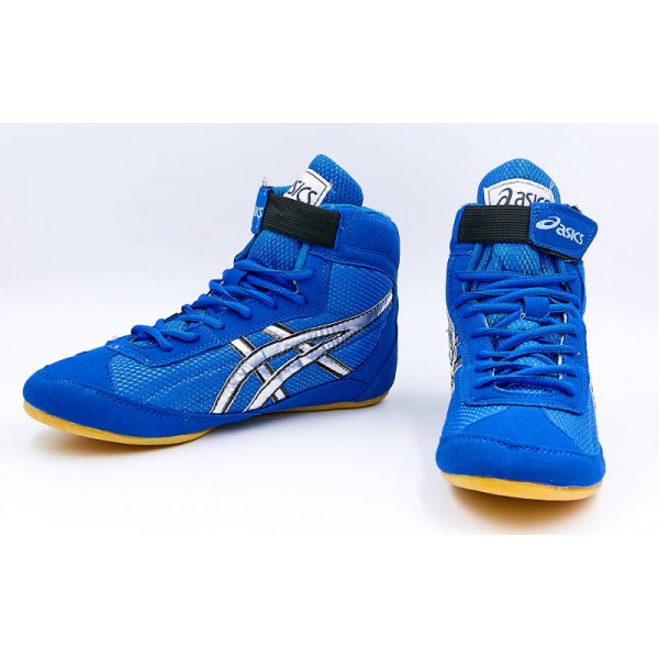 

Борцовки замшевые ASICS (синий) 38,39 р, Размер 39