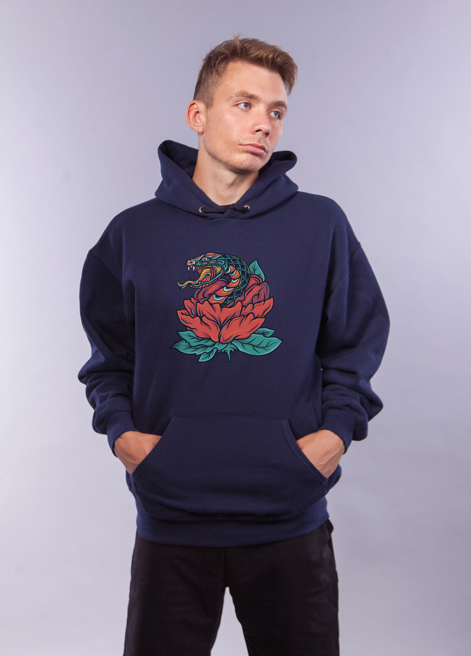 

Толстовка тёмно синяя LOYS "Oldschool Tattu" XXL