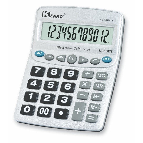

Калькулятор большой настольный KENKO KK-1048-12