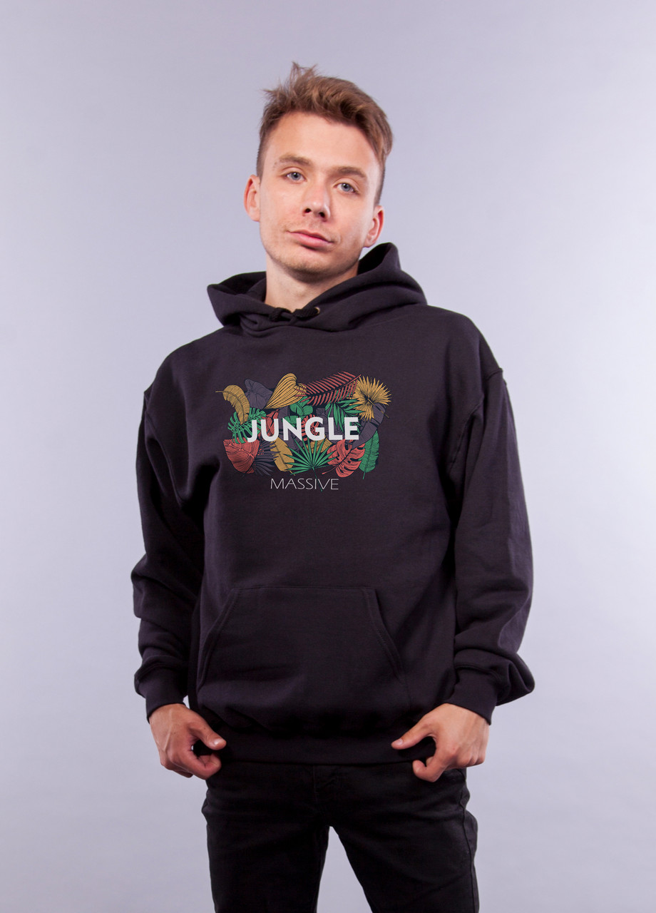 

Толстовка чёрная LOYS "Jungle Massive" XXL