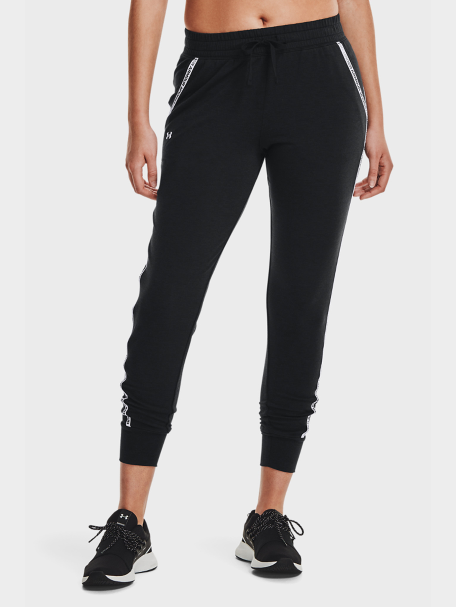 

Спортивные штаны Under Armour UA Rival Terry Taped Pant-BLK 1361095-001 S