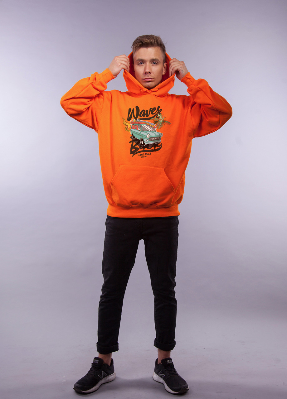 

Толстовка оранжевая LOYS "Long Beach" XXL