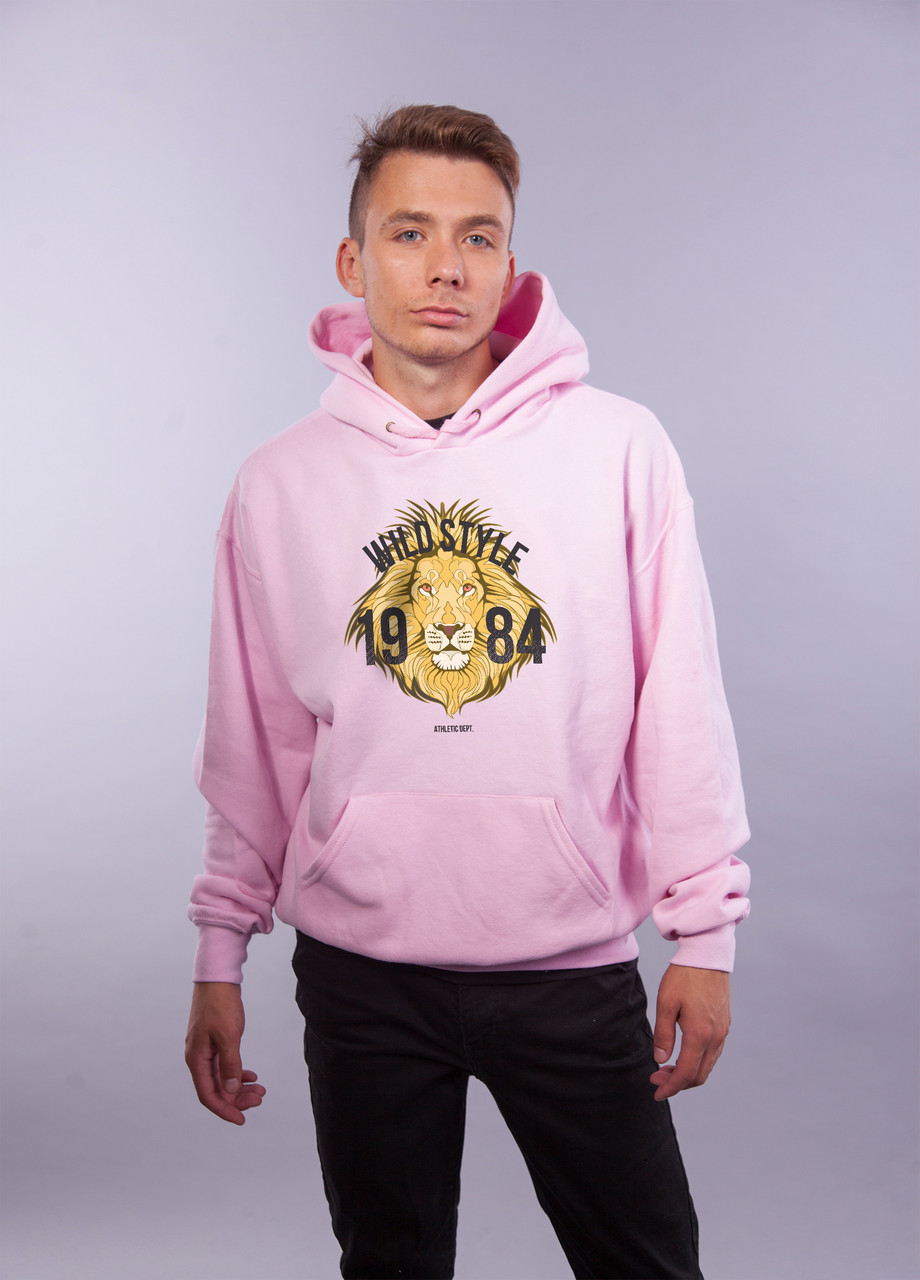 

Толстовка розовая LOYS "Lion Wildestyle" XXL
