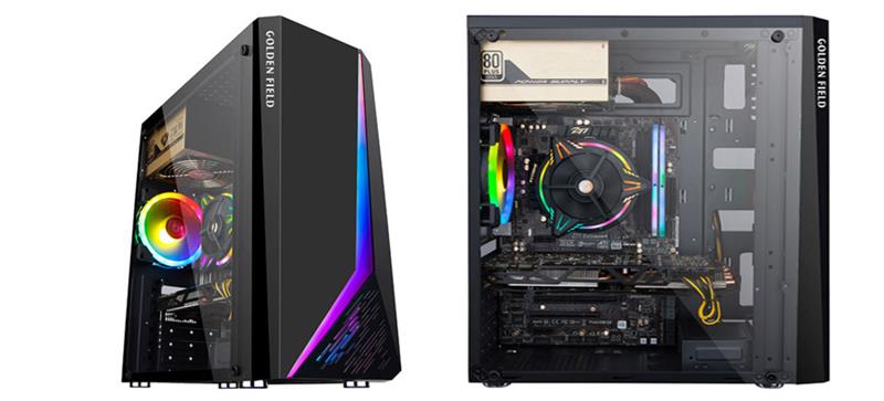

Корпус Golden Field Phantom XH8 Black без БП