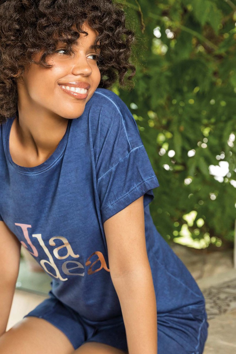 

Комплект: футболка и шортики Jadea 44(M) Синий