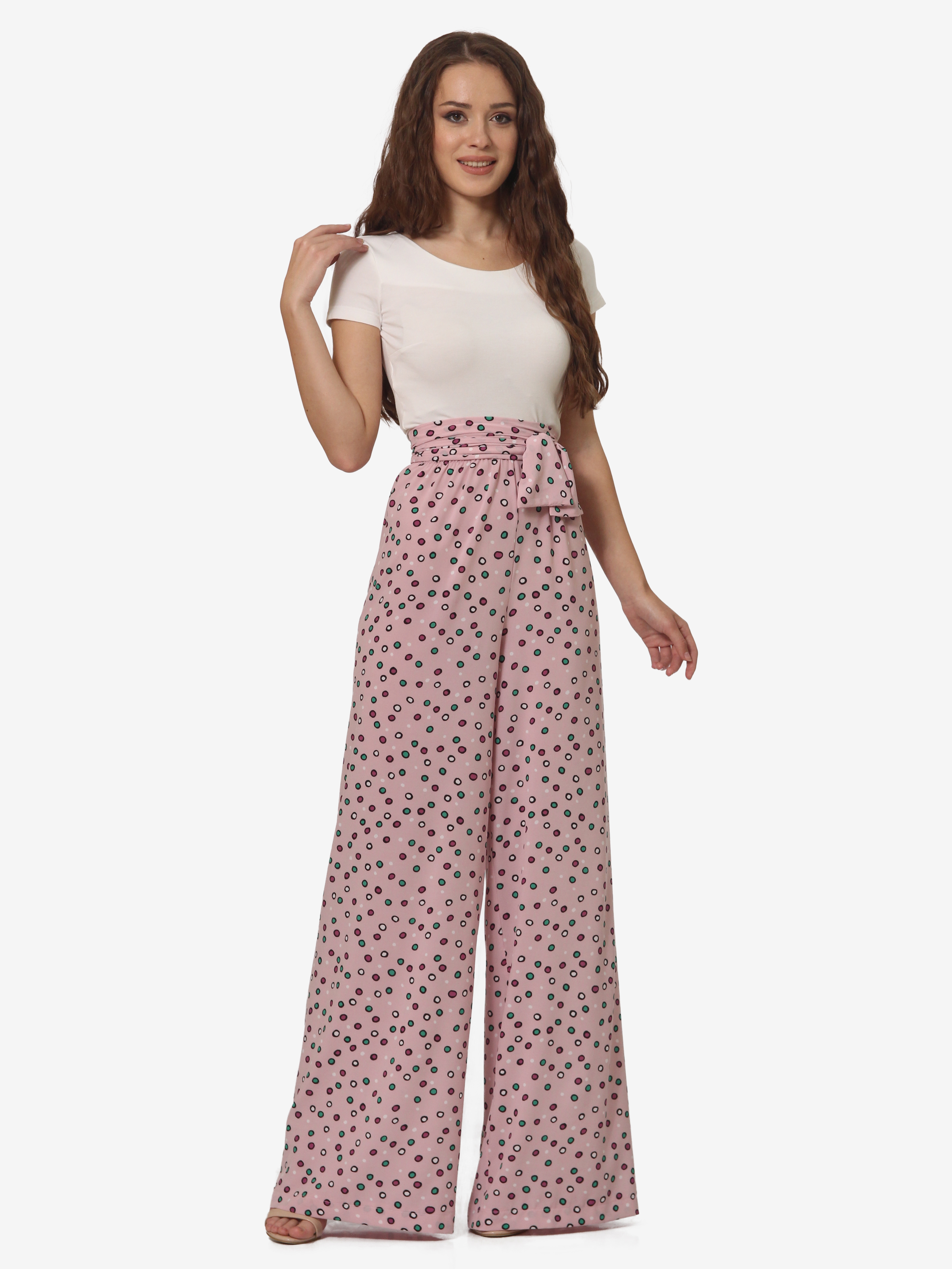 

Брюки Agata Webers Ф-141-1565д XXS Нежно-розовые