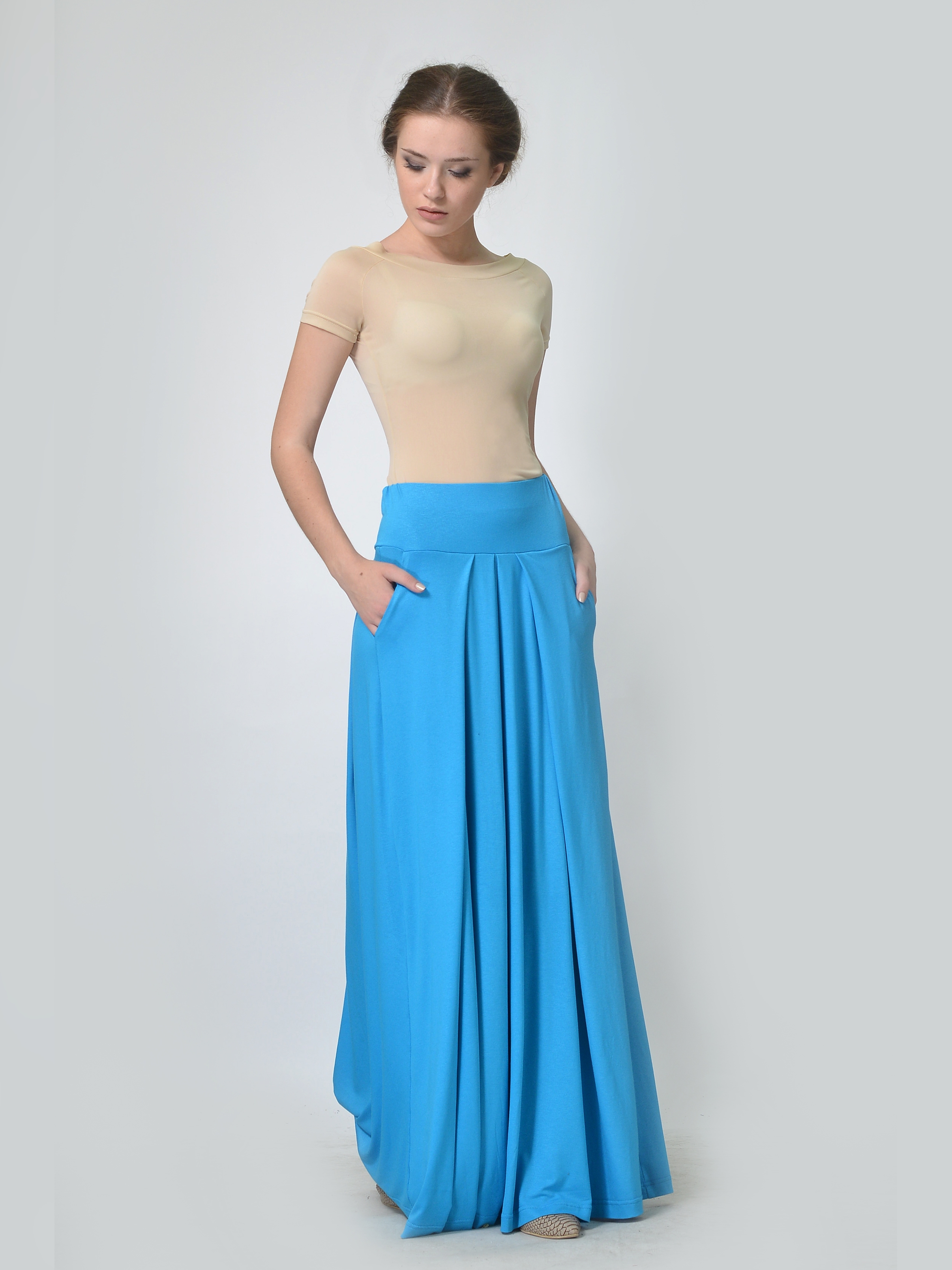 

Юбка Lila Kass Л-029820 XXL Голубая