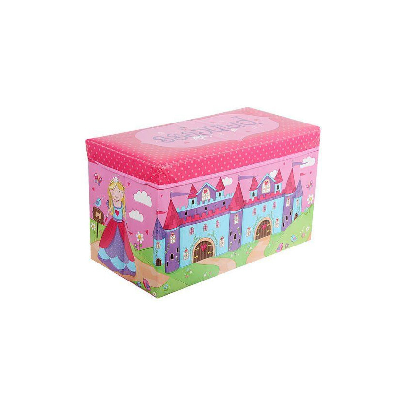 

Корзина ящик-пуф для игрушек MR 0362-6 (Замок)