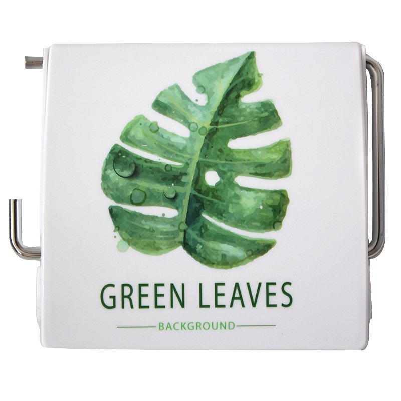 

Держатель для туалетной бумаги Bathlux закрытый Green Leaves 50334 SKL11-132601