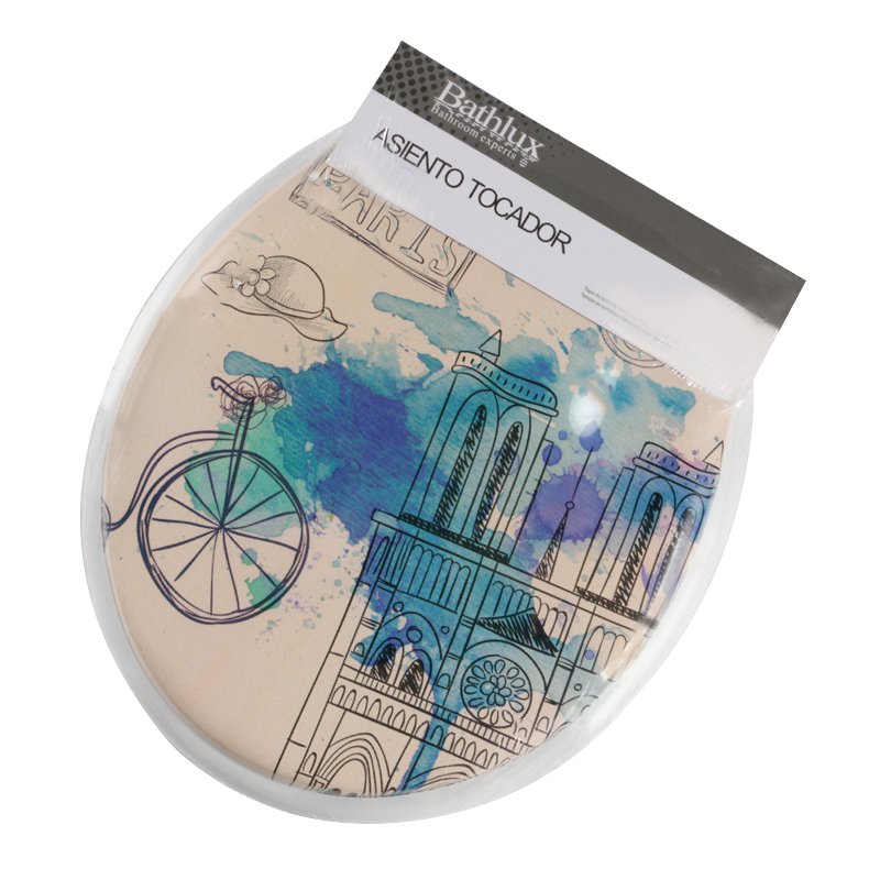 

Сиденье для унитаза Bathlux Menara Eiffel 50154 SKL11-132589