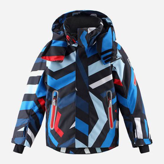 Акція на Дитяча зимова лижна термо куртка для хлопчика Reima Regor 521615B-9997 98 см від Rozetka