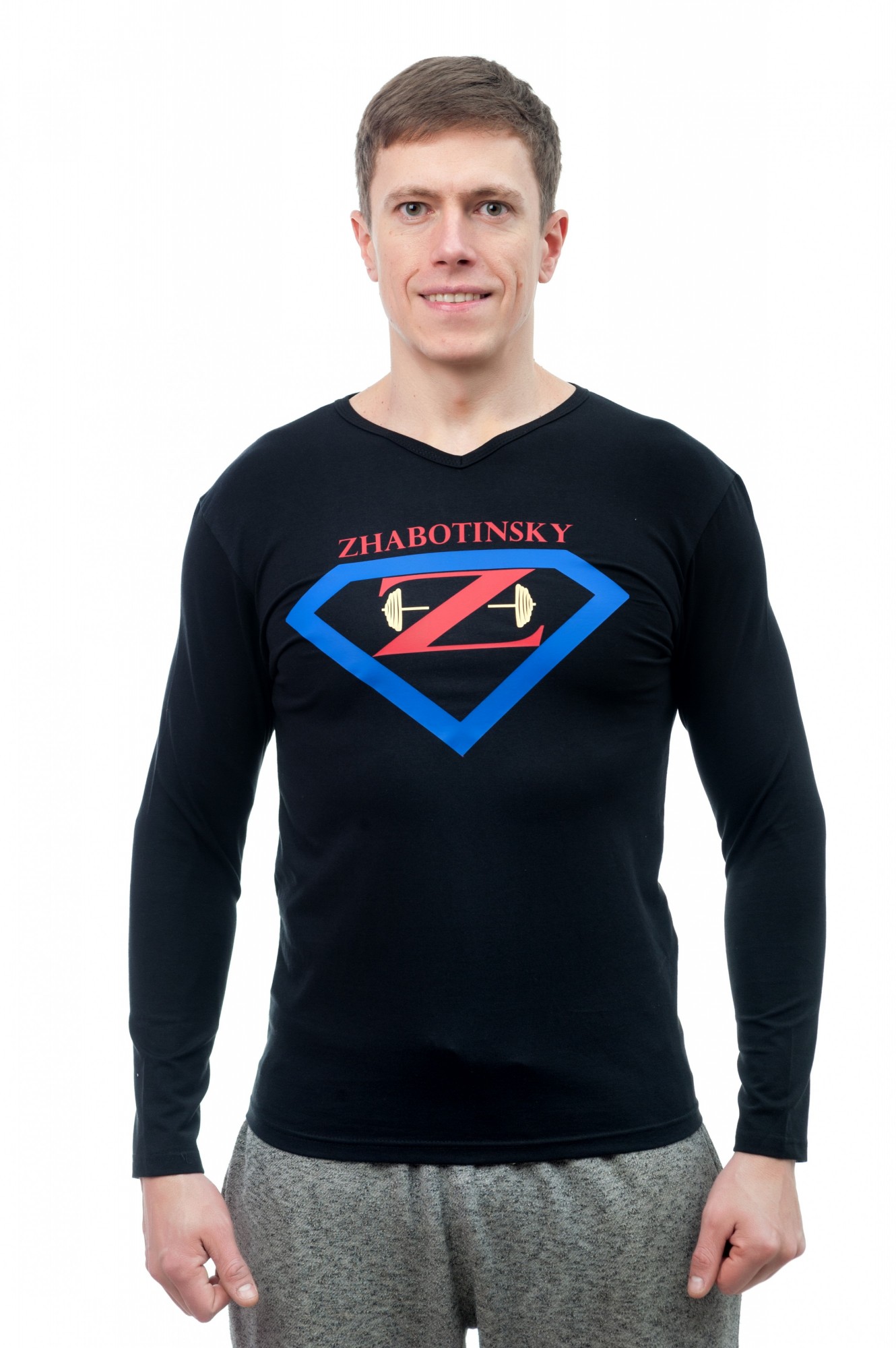 

Футболка Zhabotinsky Z с длинным рукавом черная M