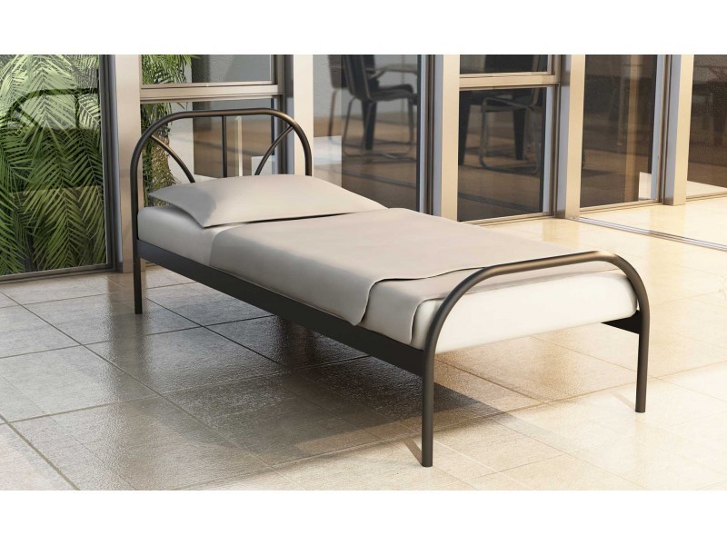 

Кровать Relax Метакам 80х190 см. Черный