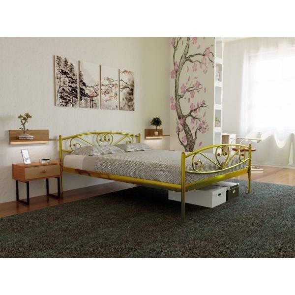 

Кровать Milana-2 Метакам 160х190 см. Золото
