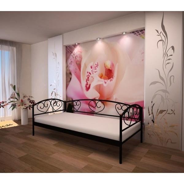 

Кровать Darina Lux Метакам 180х190 см. Черный