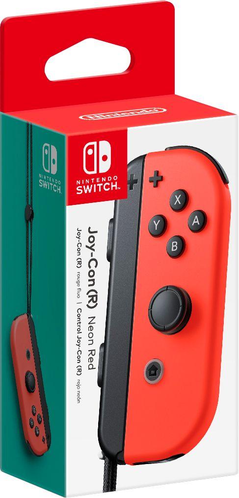 

Контроллер Nintendo Switch Neon Red Joy-Con (правый, оригинал)