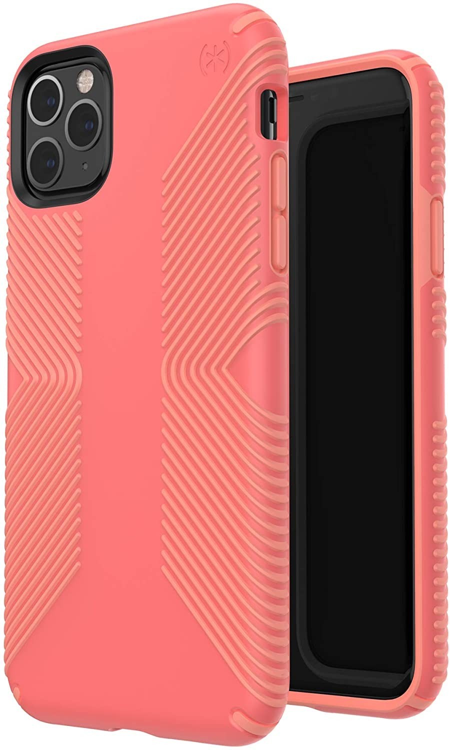 

Противоударный защитный чехол бампер Speck Products Presidio Grip iPhone 11 PRO Max Parrot Pink/Papaya Pink