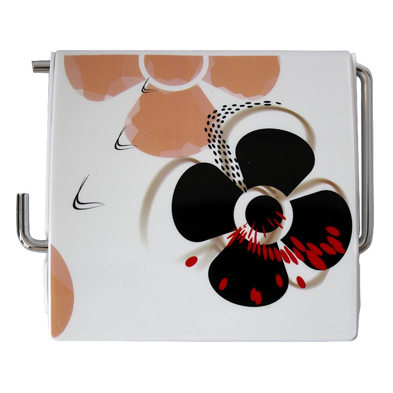 

Держатель для туалетной бумаги Bathlux закрытый Flowers 50342 SKL11-132605