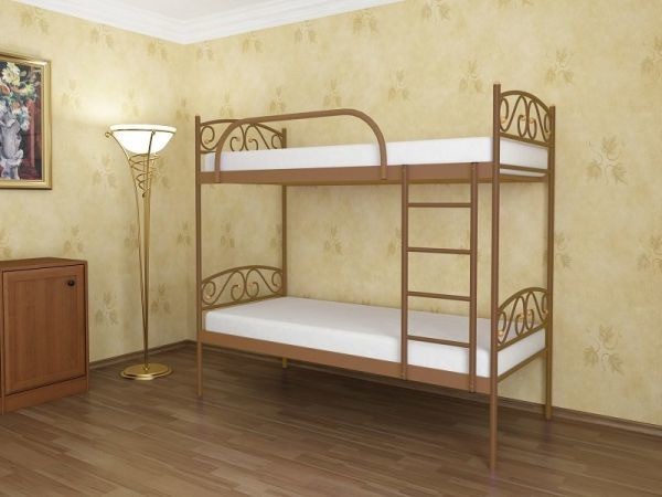 

Двухъярусная кровать Verona Duo Метакам 90х190 см. Коричневый