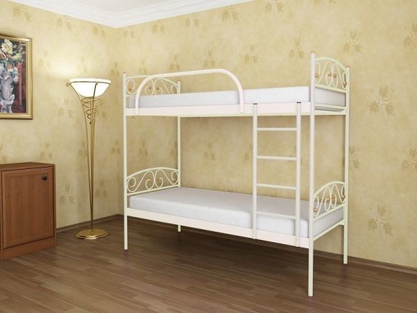 

Двухъярусная кровать Verona Duo Метакам 80х190 см. Белый