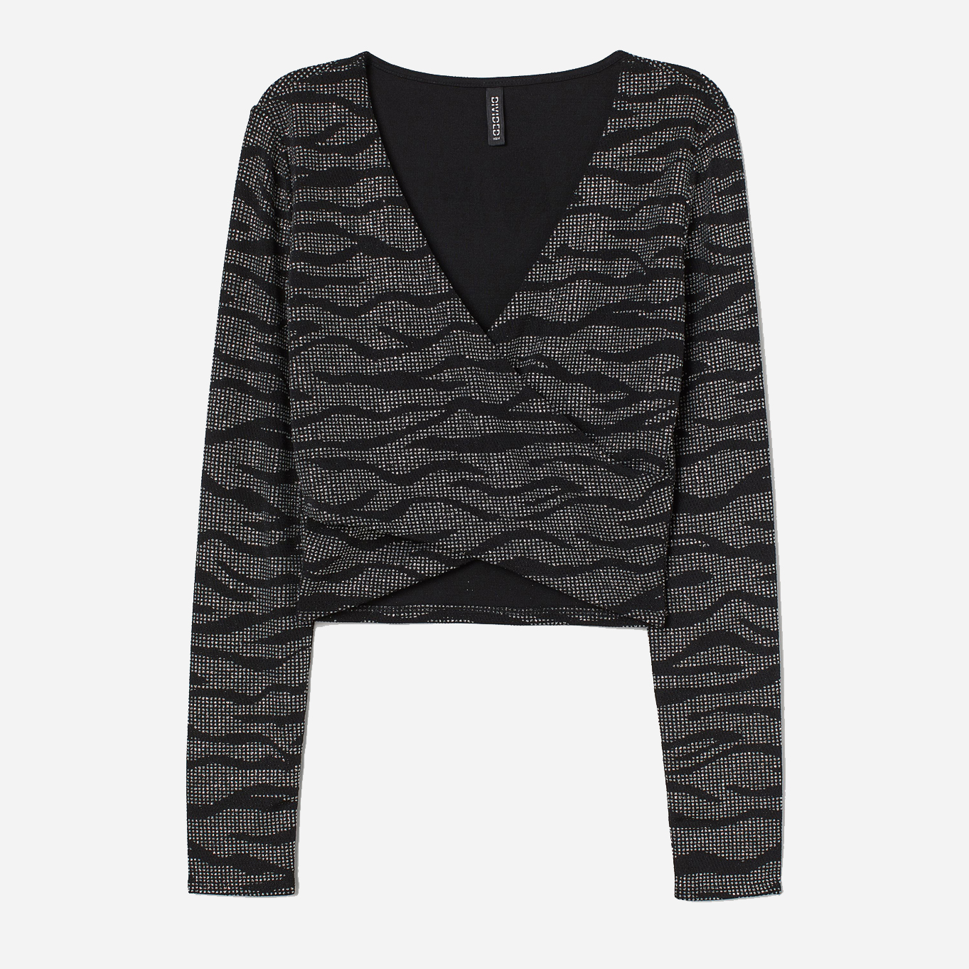 

Топ H&M 0792517_01 M Черный