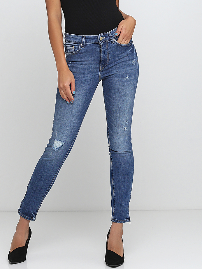 

Джинсы H&M 0682848_01  Темно-голубые, Джинсы H&M 0682848_01 36 Темно-голубые