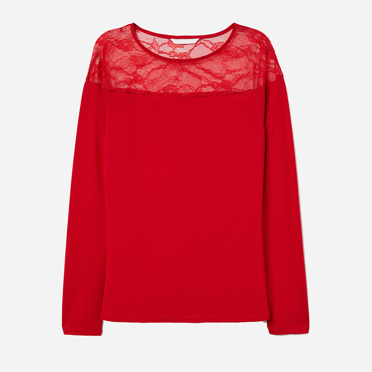 

Лонгслив H& 0716099_03  Красный, Лонгслив H&M 0716099_03 M Красный