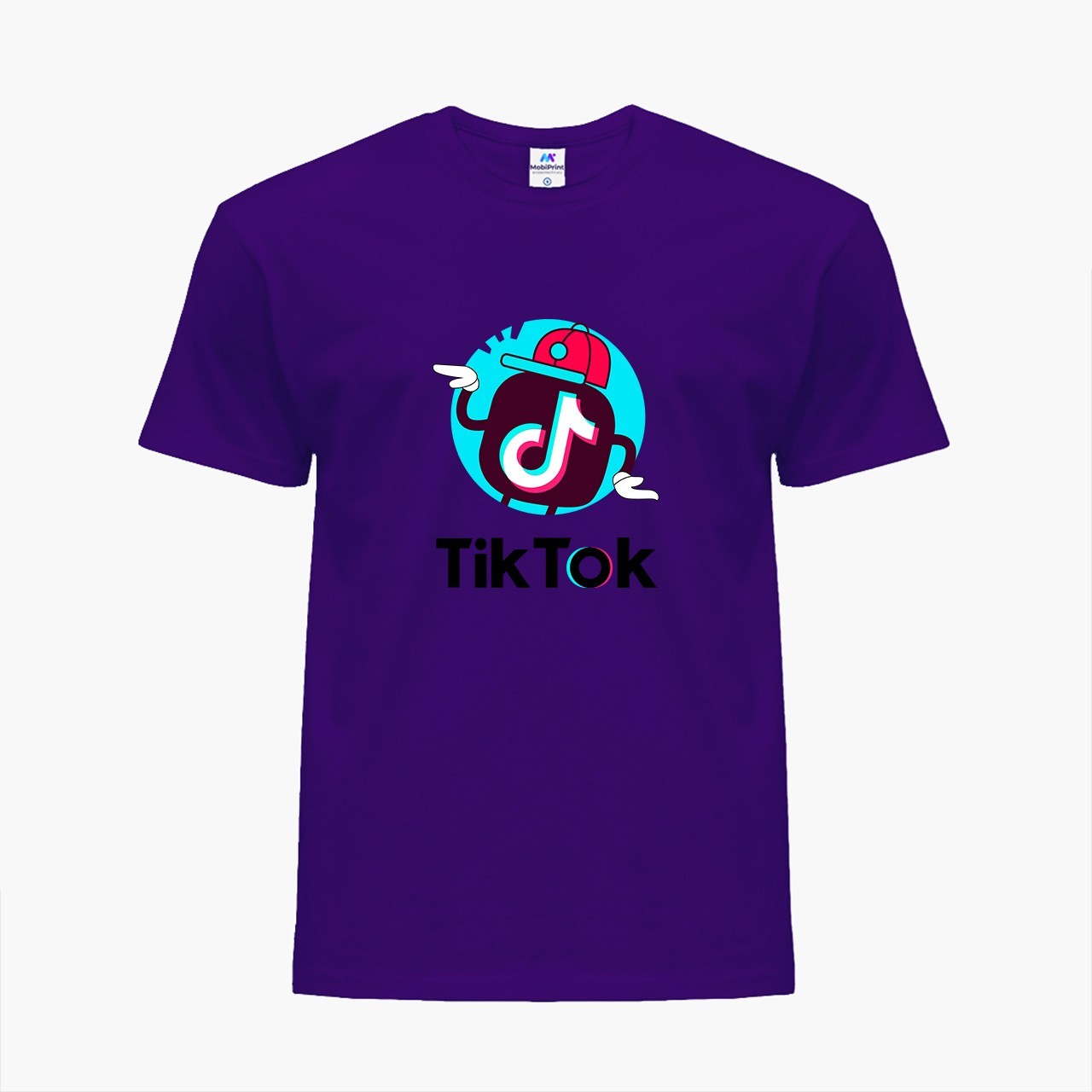 

Детская футболка ТикТок (TikTok) (25186-1712) 134-140 см Хлопок Фиолетовый