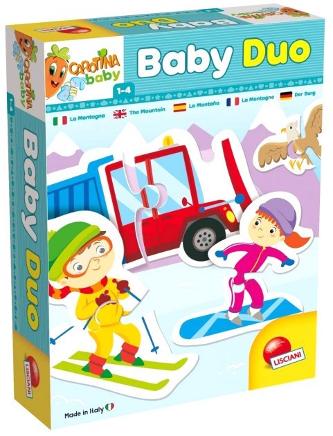 

Игровой набор LISCIANI GIOCHI Baby DUO (13 пазлiв горы) 65431