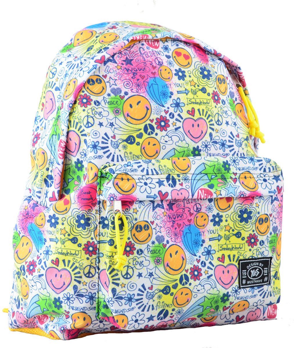 

Рюкзак молодежный YES ST-17 Crazy smile, 42*32*12