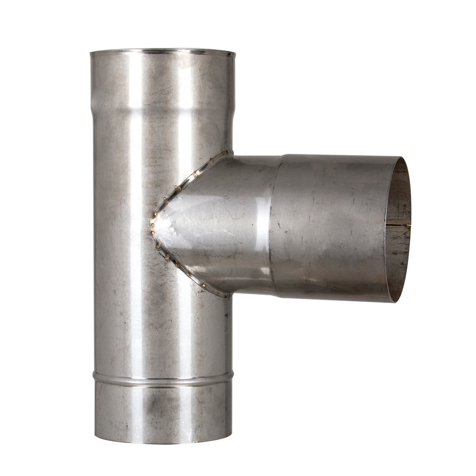 

Тройник Лира-ЛТД одностенный Ф180 87° нержавеющая сталь AiSi321 ≠0,8мм