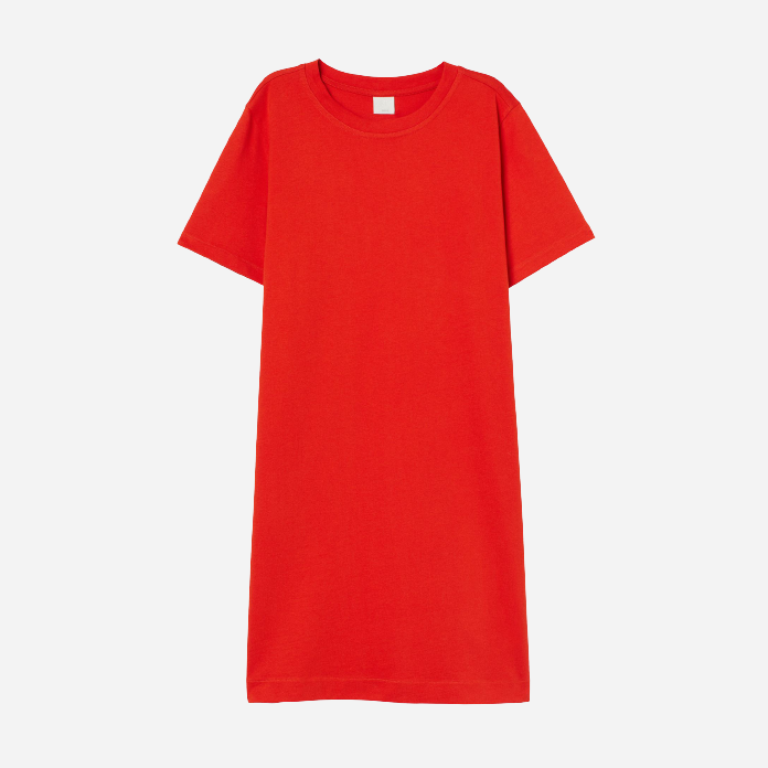 

Платье H&M 2204-8414341 M Коралловое