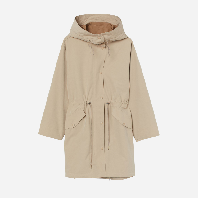 

Парка H&M 2804-8330131 M Светло-бежевая