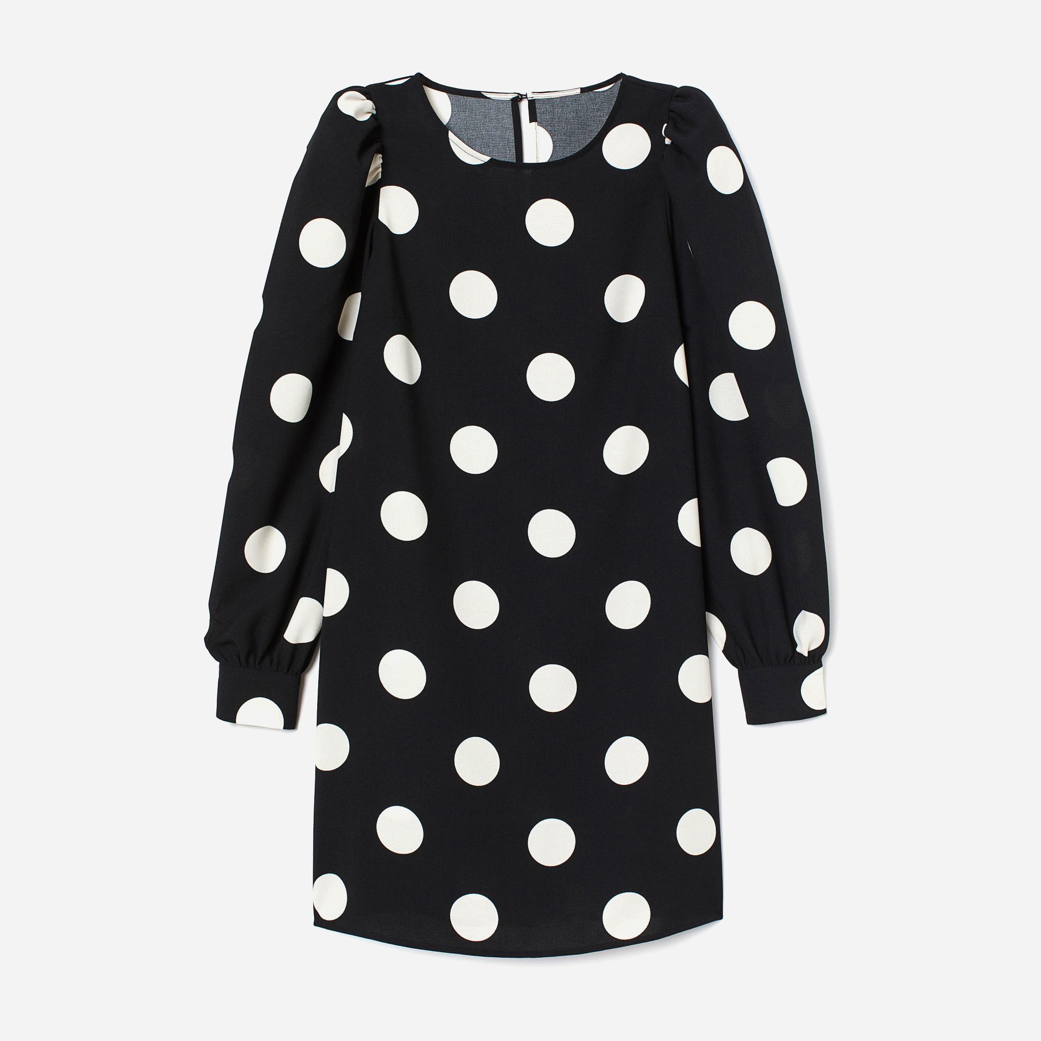 

Платье H&M 2404-8289911 S Черное с белым