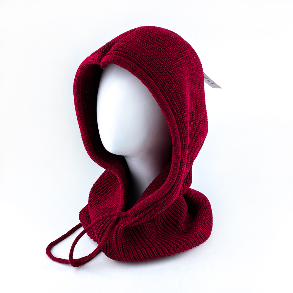 

Хомут - капюшон Брауни one size 01546 Бордовый Talvi