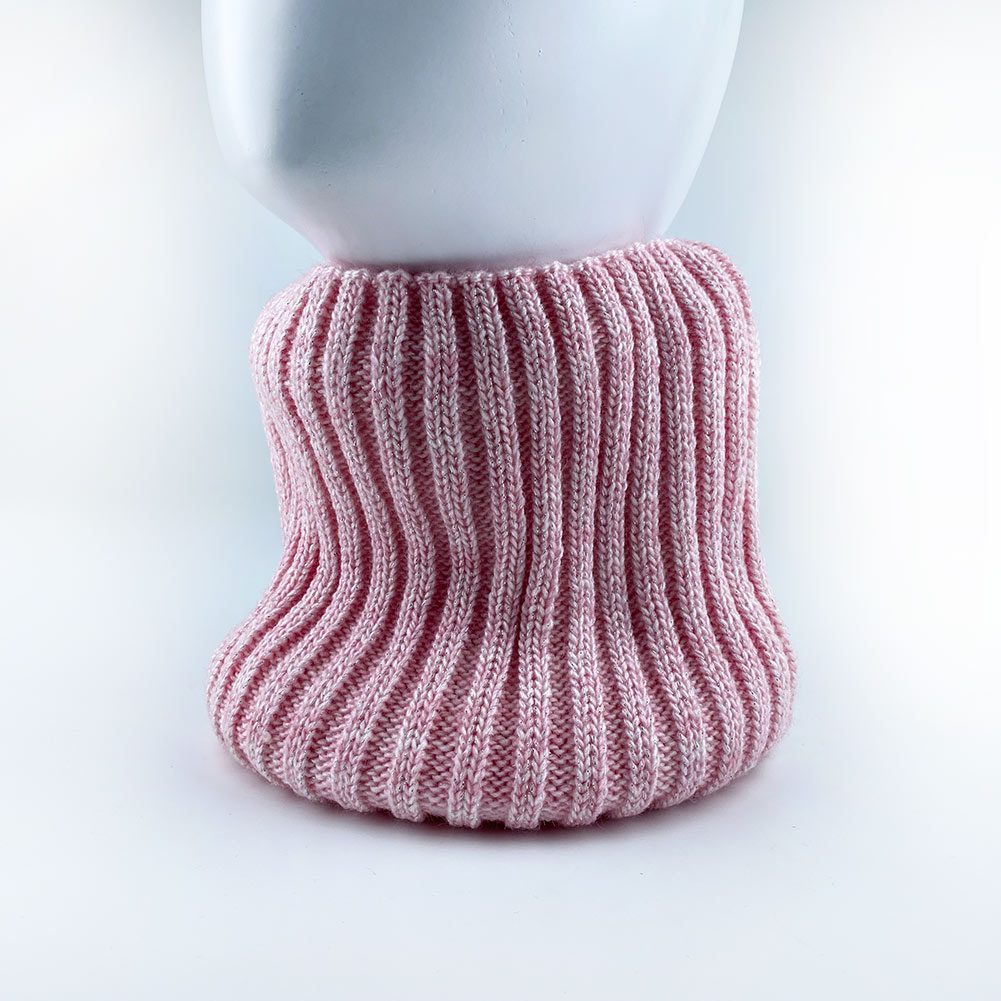 

Зимняя Хомут Барби + люрекс one size 00365 Светло-розовый Talvi