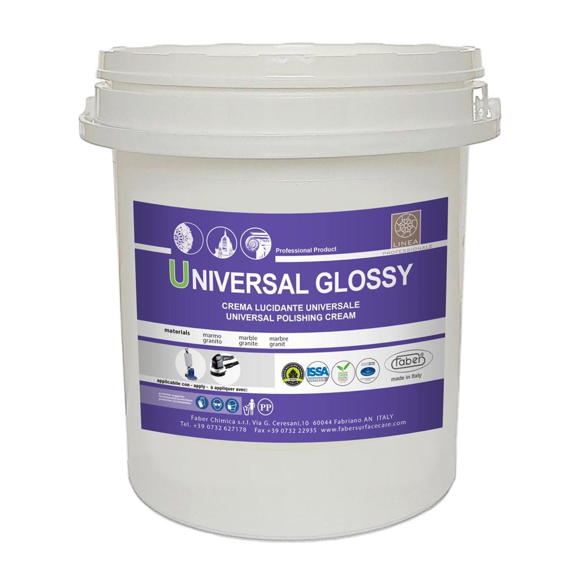 

Полировочный крем UNIVERSAL GLOSSY 5kg Инновационный арт0026
