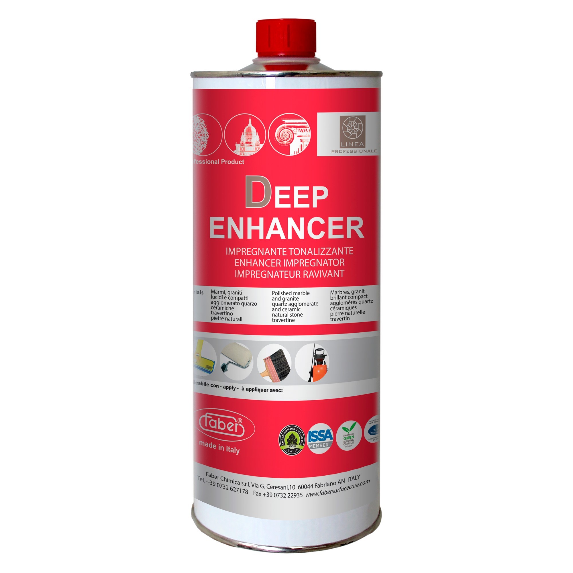 

Пропитка для защиты камня ​DEEP ENHANCER Faber арт 0063
