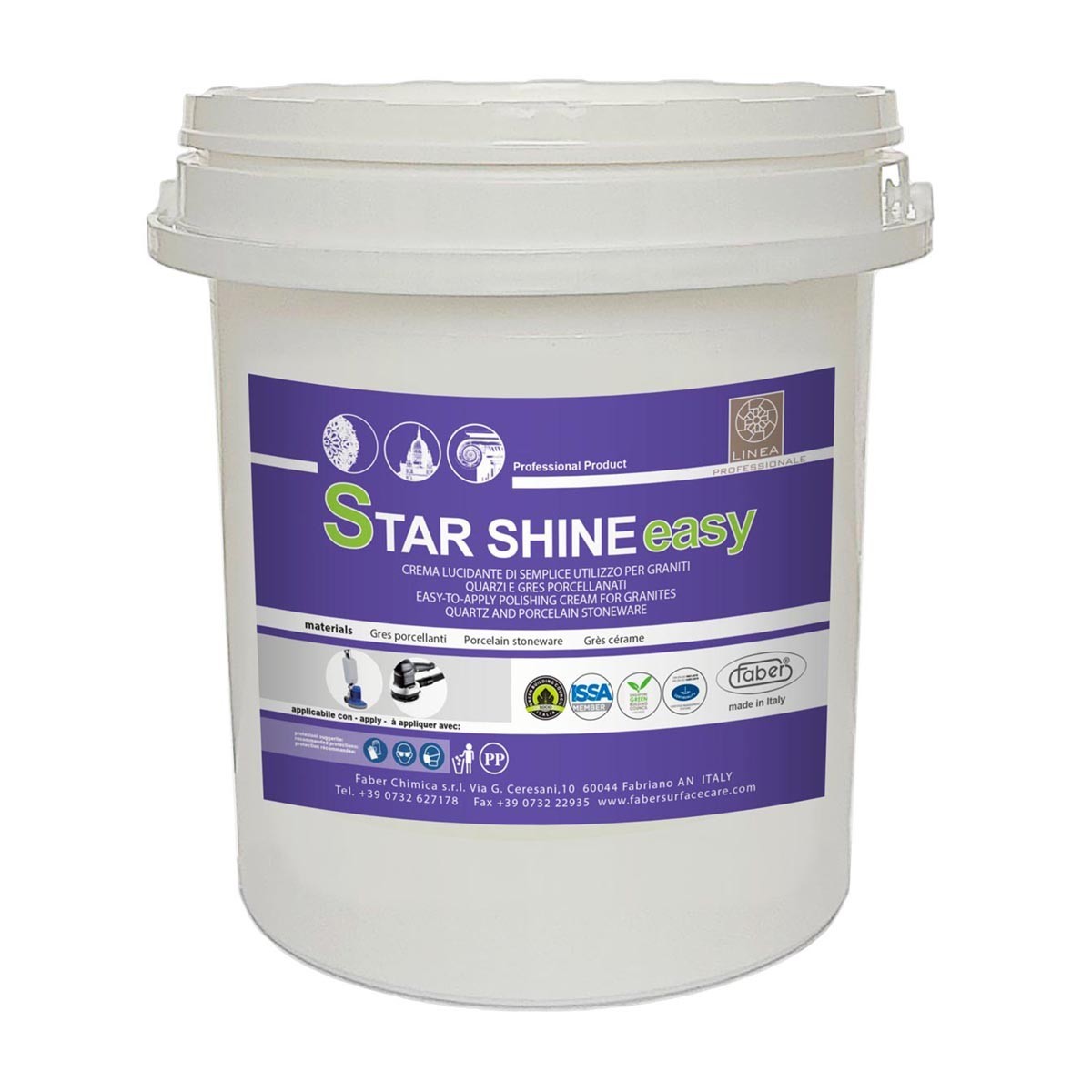 

Полировальный крем 5кг STAR SHINE EASY Faber арт0028