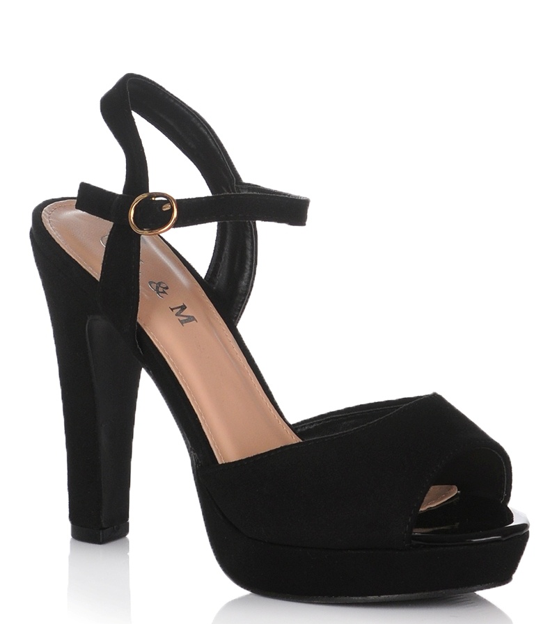 

Босоножки на каблуке L&M F695-20B 38 черный