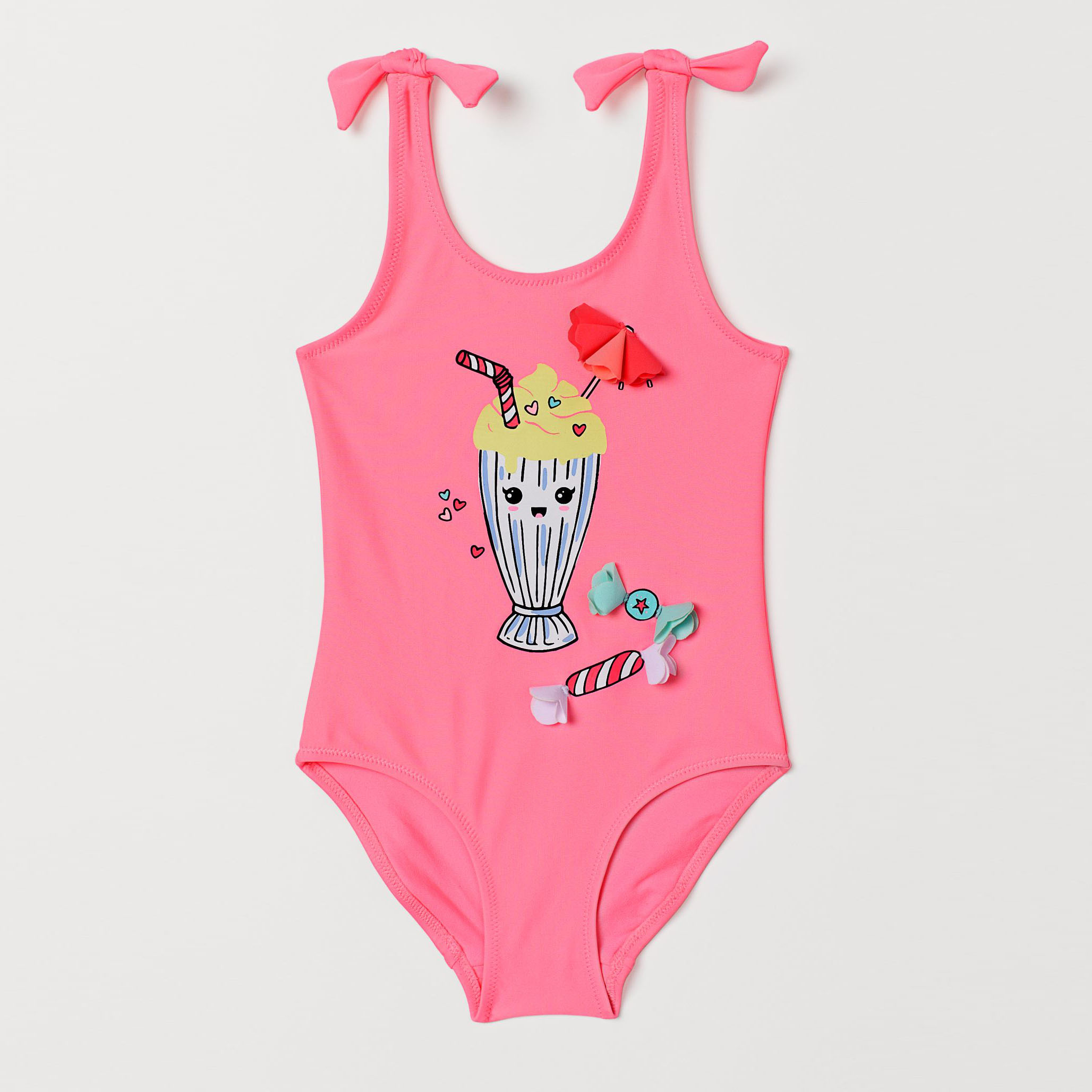 

Купальник H&M 04-0769634-001 98-104 см Розовый