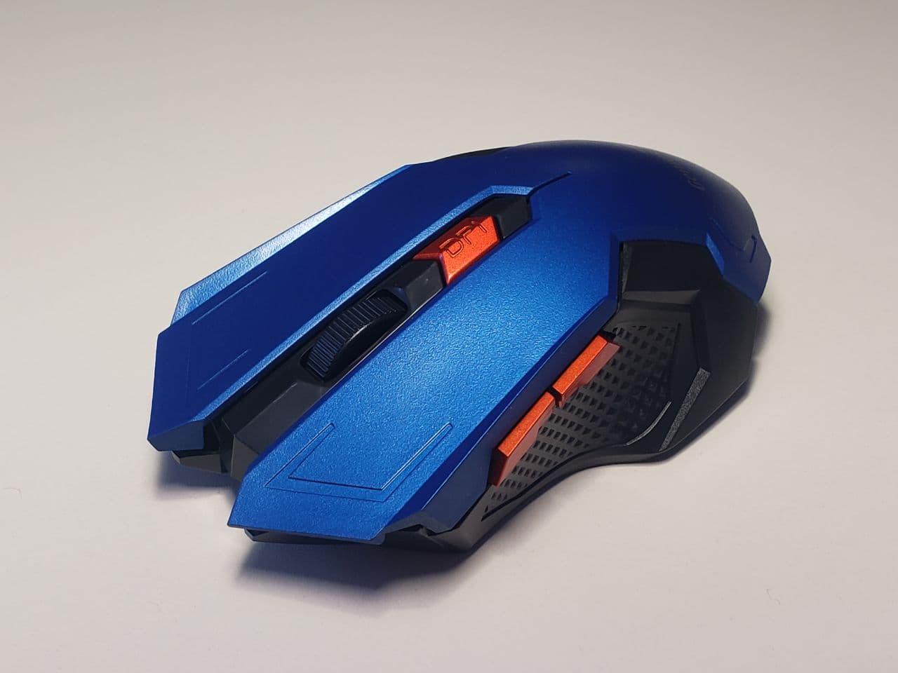 

Беспроводная мышка компьютерная игровая оптическая Genius DX-410 Синий