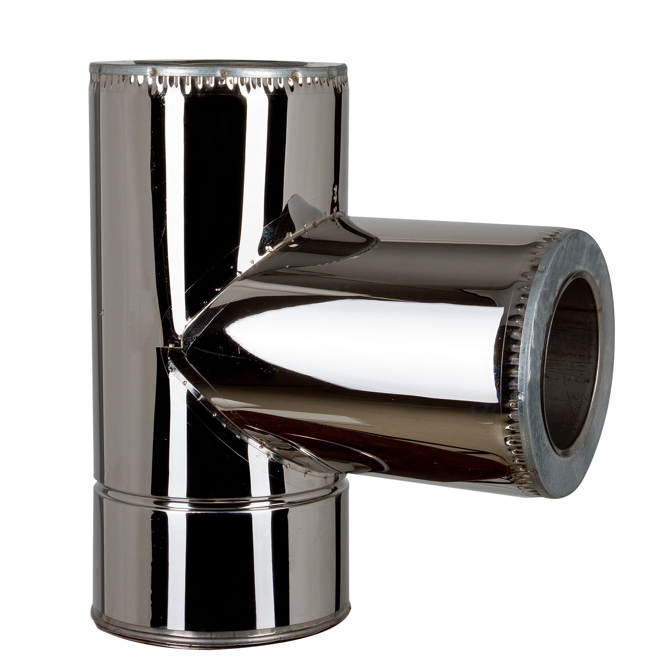 

Тройник Лира-ЛТД двустенный (термо) 87° Ф150/220 нержавеющая сталь AiSi321 ≠1,0мм