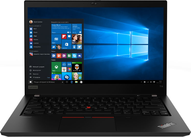 

Ноутбук Lenovo ThinkPad T14 Gen 1 (20S00058RT) Black