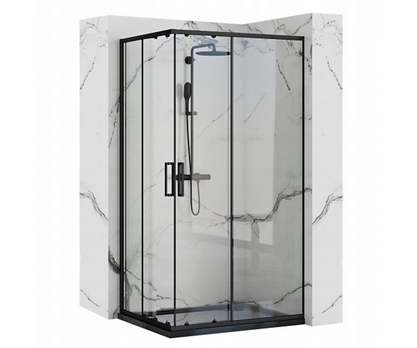 

Душевая кабина Rea PUNTO 80x100 Черный (REA-K4806)