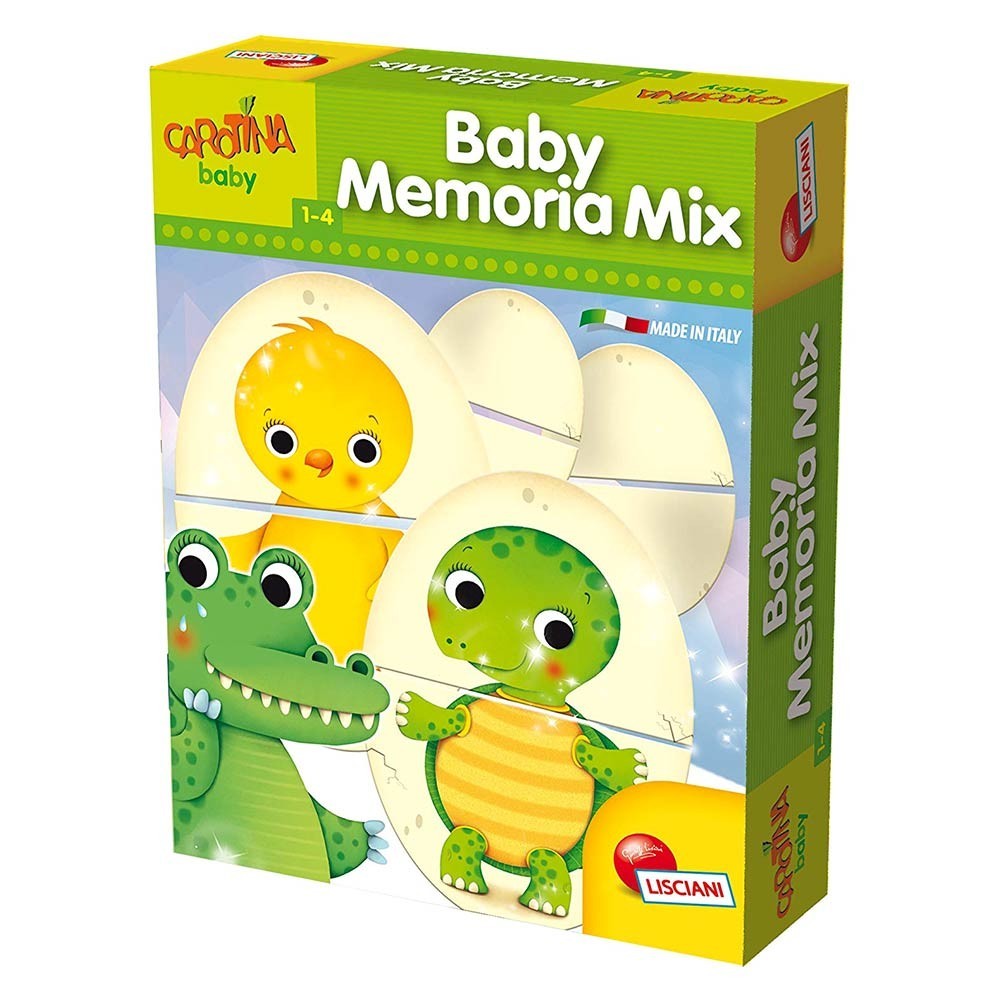 

Игровой набор LISCIANI GIOCHI Baby Memoria MIX (16 пазлiв) 58600