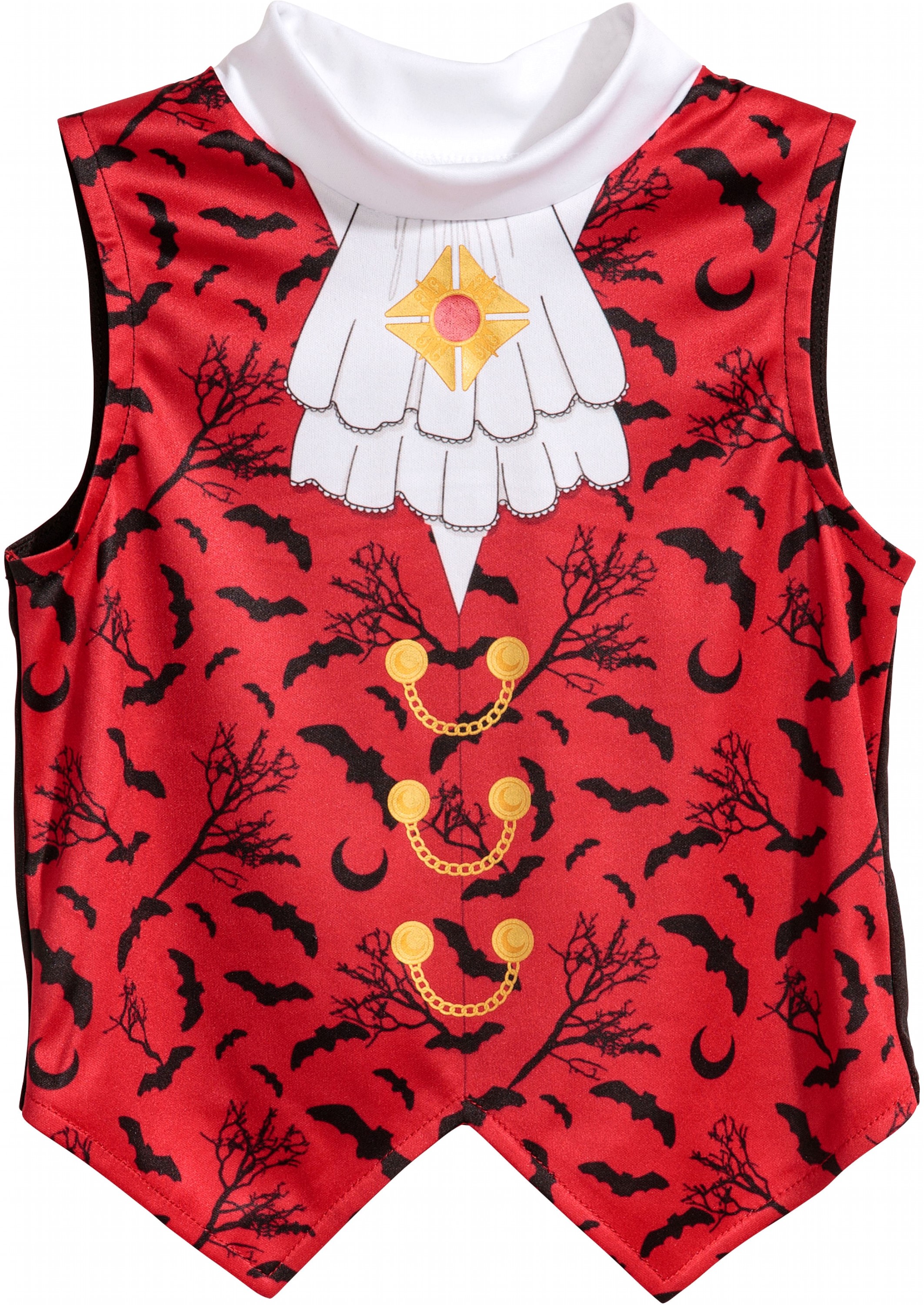 

Жилет Дракулы H&M 5192206 110-116 см Красно-черный