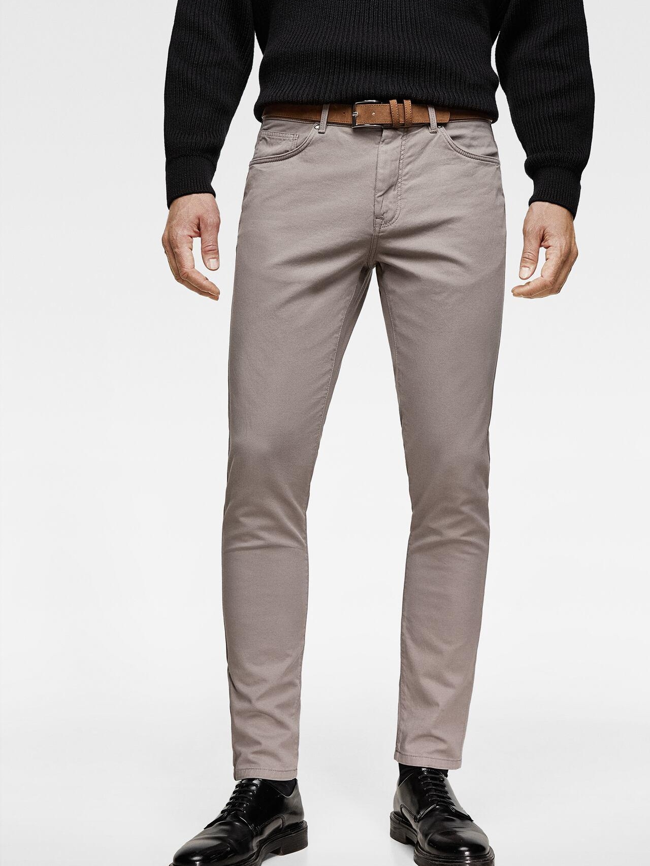 

Брюки Zara 9181/400/802-ACWW 48 Светло-серые