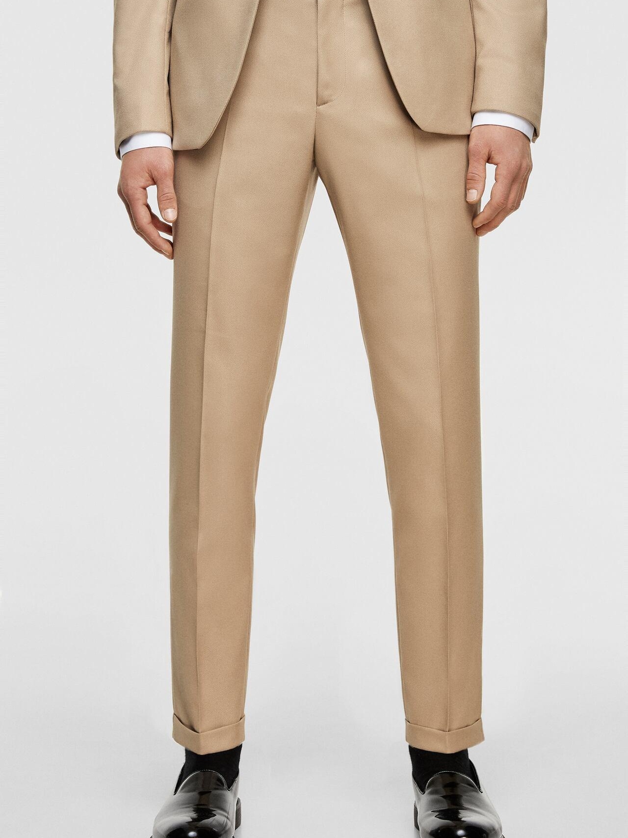 

Брюки Zara 5558/700/704-ACTQ 38 Бежевые